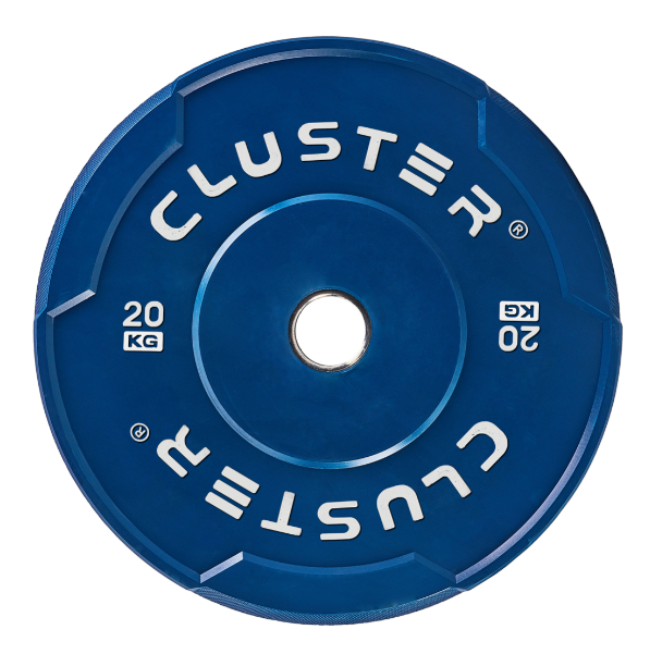 Cluster Colour Echo Bumper Plates (20KG)