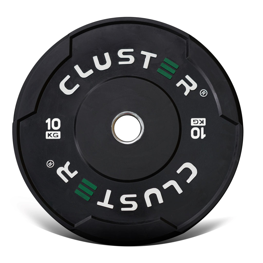 Cluster Black Echo Bumper Plates (10KG)