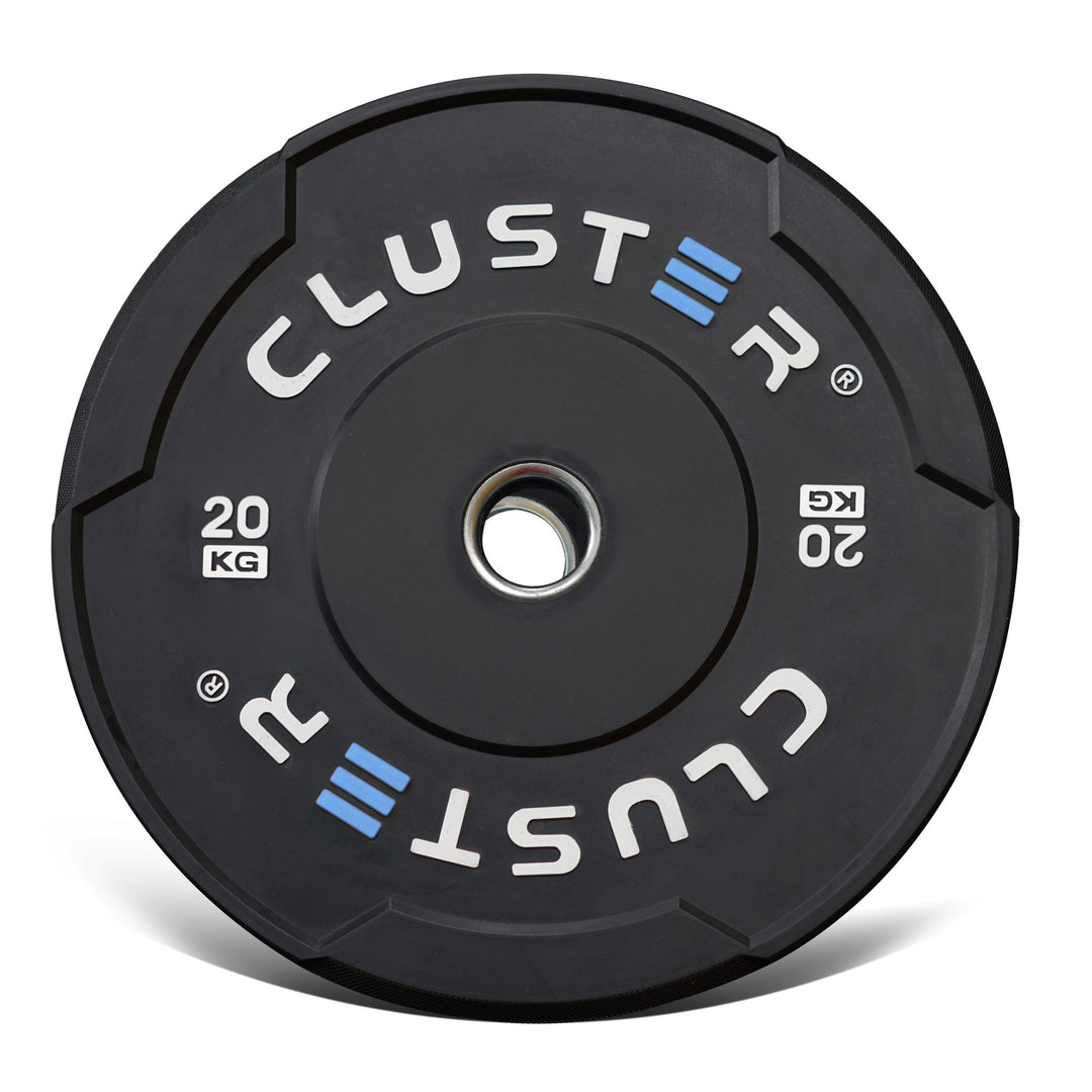Cluster Black Echo Bumper Plates (20KG)