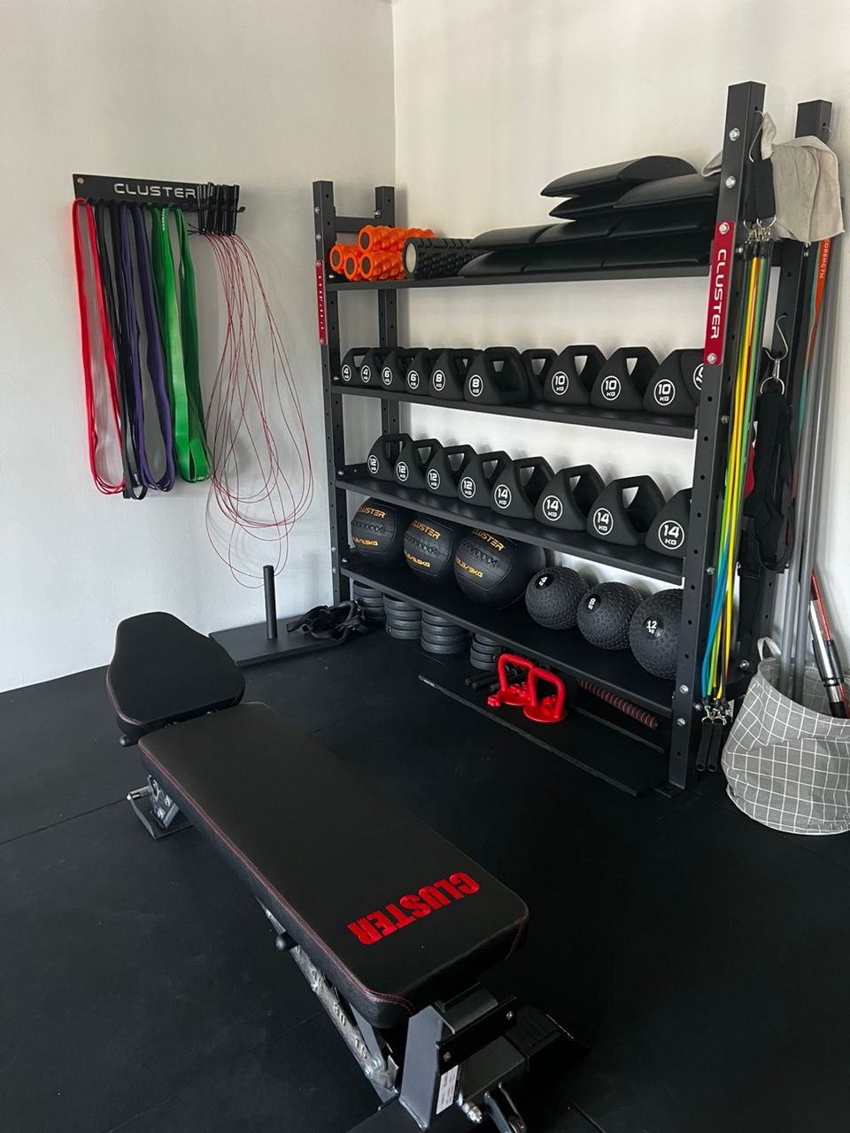 Cluster Adjustable Bench