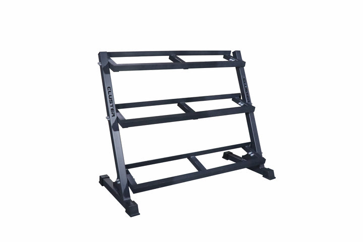 Cluster Three-Tier Hexagonal Dumbbell Rack
