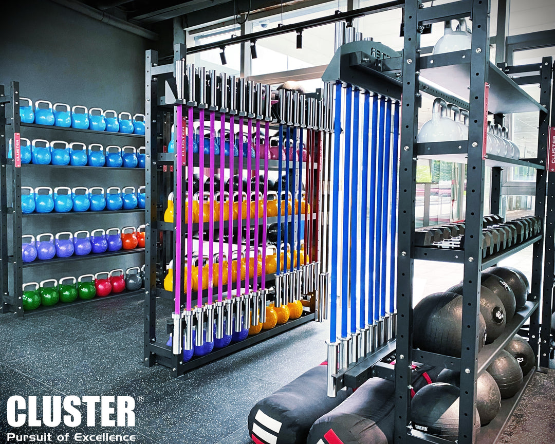 Cluster Freestanding Storage Rack