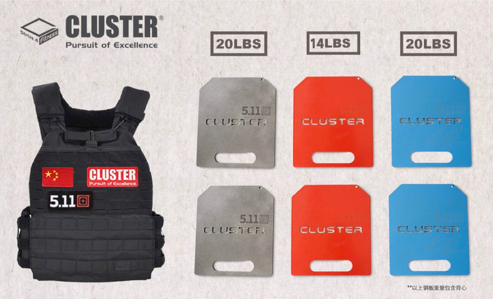 Cluster Tactical Weight Vest