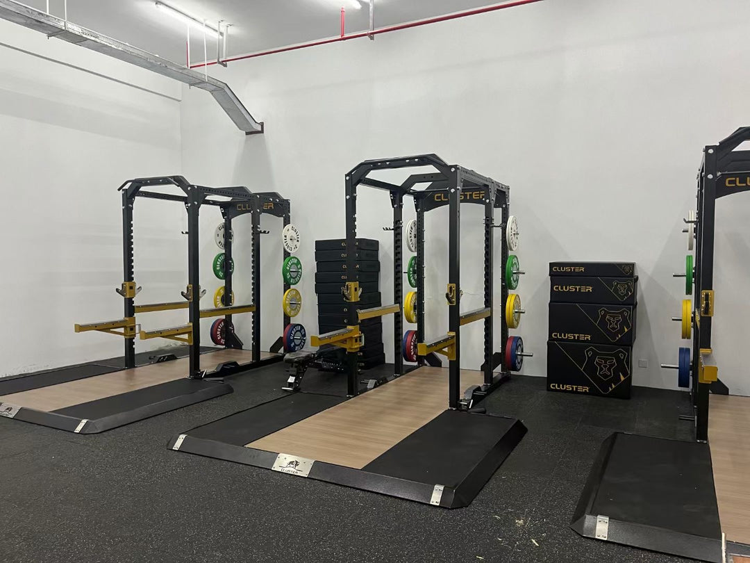 Titan Series Full Rack Weightlifting Platform – Cluster Fitness