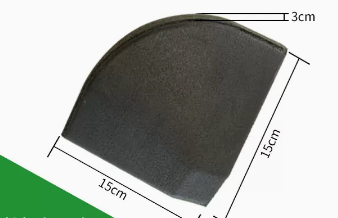Rubber Mat Right Angle Side