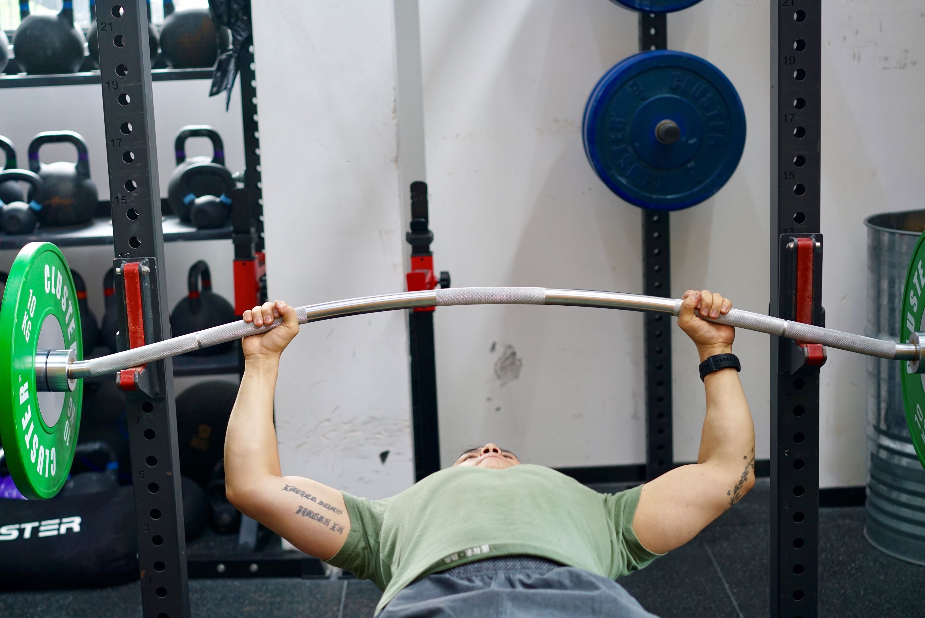 Buffalo squat bar best sale