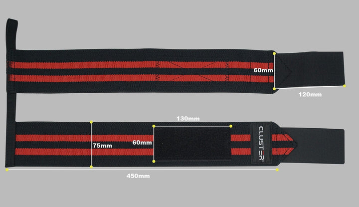 Cluster Wrist Wraps (Long)