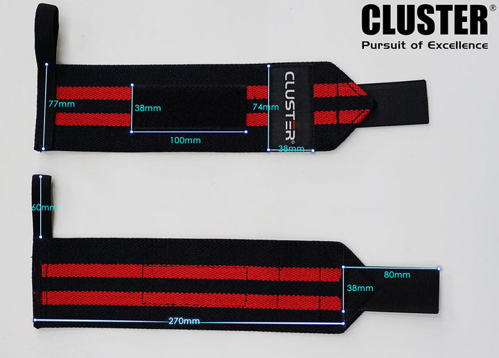 Cluster Wrist Wraps (Short)