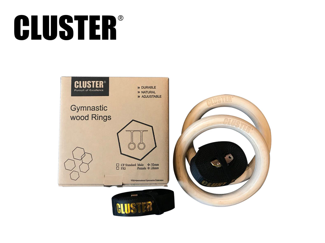 Gymnastic Wood Rings - Male 32mm