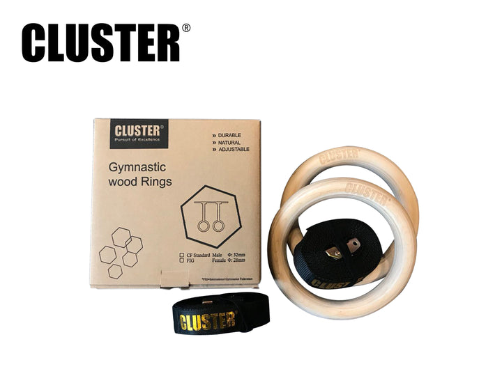 Gymnastic Wood Rings - Male 32mm
