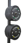 150KG Black Bumper Plate Set (Bundle Deal!)