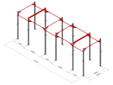 Cluster Elite Rig 3.0 - 3 Squat Stations