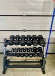 Cluster 3 Tier Elite Dumbbell Rack