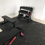 Cluster 3 Tier Elite Dumbbell Rack