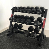 Cluster 3 Tier Elite Dumbbell Rack