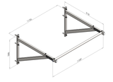 Cluster Wall Mounted Pull-up Bar